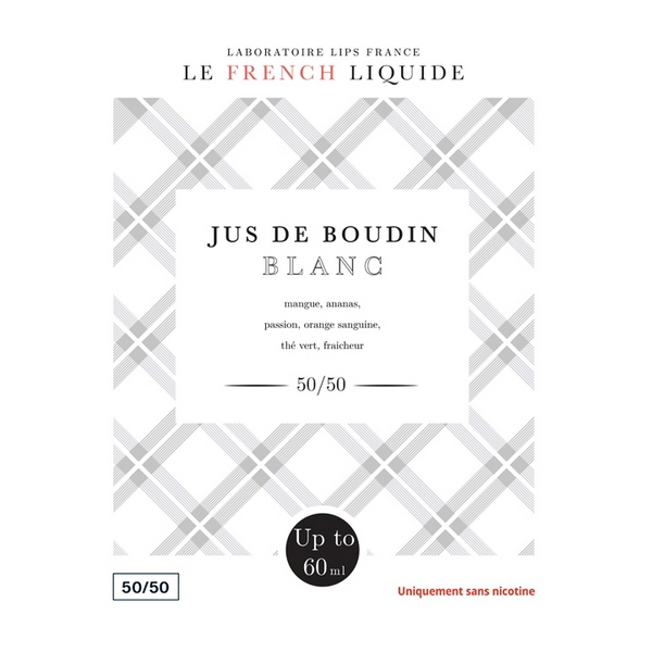 LE FRENCH LIQUIDE JUS DE BOUDIN BLANC 0MG/40ML