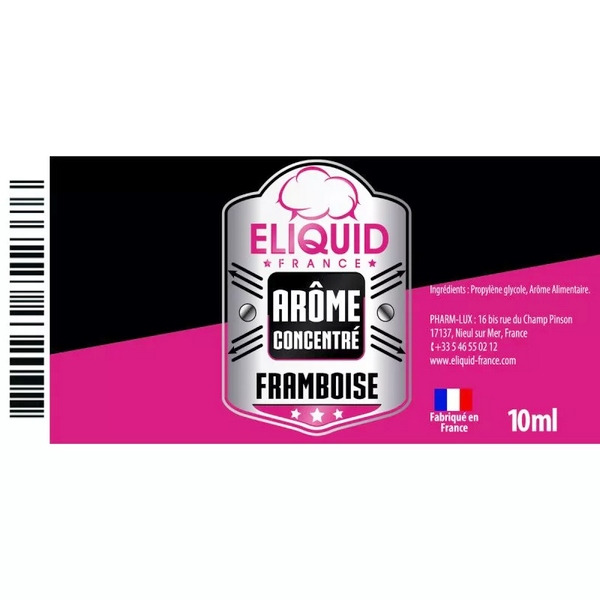 AROME FRAMBOISE 10ml - ELQUID FRANCE