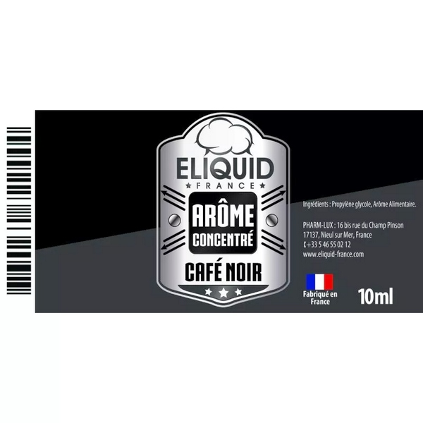 AROME CAFE NOIR 10ml - ELIQUID FRANCE