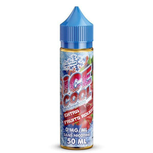 E-liquide Ice Cool Extra Fruits Rouges 0mg/50ml Liquidarom