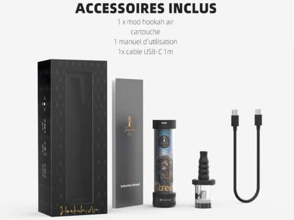 E-Chicha portable Hookah Air Limited Edition - Fumytech et White Rabbit – Image 3