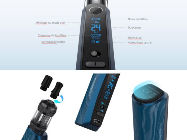 Kit GTX ONE PRO Vaporesso – Image 4
