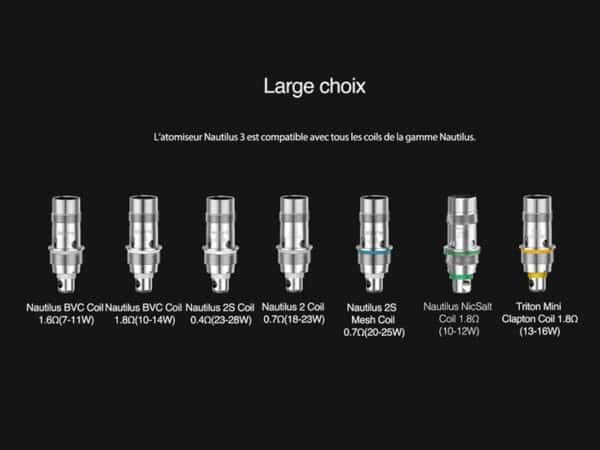 Clearomiseur NAUTILUS 3S Tank - Aspire – Image 8