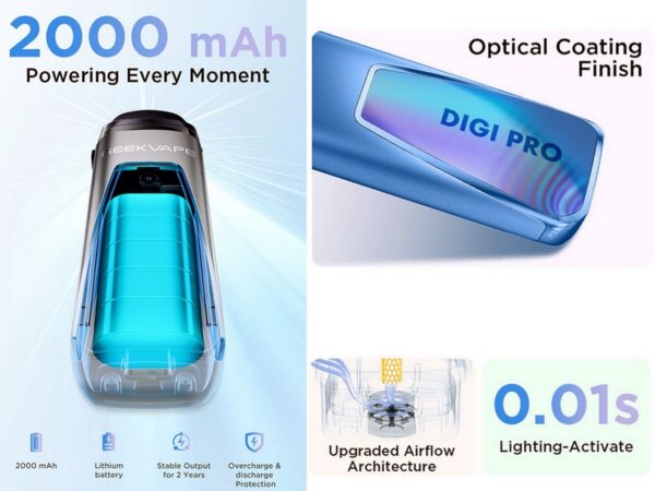 Kit DIGI Pro 2000mAh Geekvape – Image 6