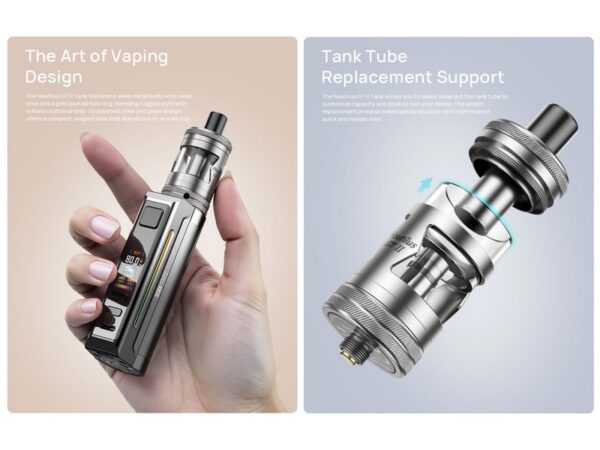kit ZELOS X80 avec accu 18650 Aspire – Image 5