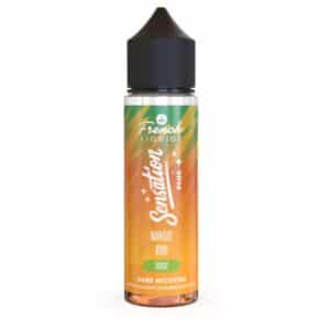Boutique de e-liquide et e-cigarette à Bordeaux E-liquide Sensation Plus Mangue Kiwi 50ml - Le French Liquide