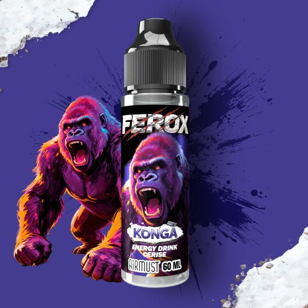 E-liquide Ferox KONGA 60ml - Airmust E-liquide Ferox KONGA 60ml - Airmust
