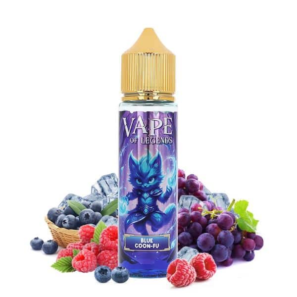 E-liquide Blue Coon-Fu 50ml/0mg Vape of Legends E-liquide Blue Coon-Fu 50ml/0mg Vape of Legends