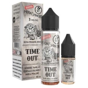 Boutique de e-liquide et e-cigarette à Bordeaux Moonshiners TIME OUT 60ml - LIPS