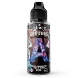 Boutique de e-liquide et e-cigarette à Bordeaux E-liquide LETTERS A 100ml - E-Tasty