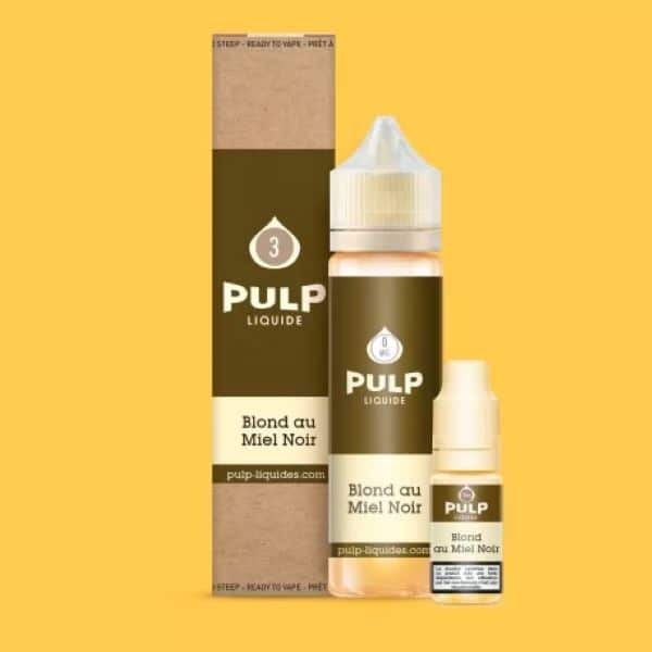 E-liquide Pulp Blond au Miel Noir Pack 60ml 3mg E-liquide Pulp Blond au Miel Noir Pack 60ml 3mg