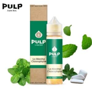 Boutique de e-liquide et e-cigarette à Bordeaux E-liquide Pulp Menthe Chlorophyle Pack 60ml
