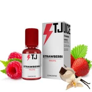 Boutique de e-liquide et e-cigarette à Bordeaux Concentré Strawberri 30ml - TJUICE