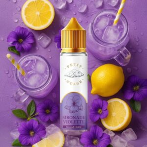 Boutique de e-liquide et e-cigarette à Bordeaux E-liquide Sironade Violette 50ml - Petit Nuage