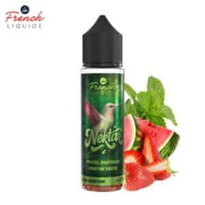 Boutique de e-liquide et e-cigarette à Bordeaux E-liquide Nektar Fraise Pastèque Menthe verte 50ml - Le French liquide