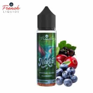 Boutique de e-liquide et e-cigarette à Bordeaux E-liquide Nektar Myrtille Cassis Cranberry 50ml - Le French liquide