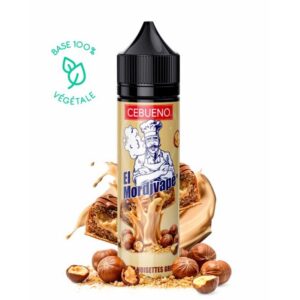 E-liquide CEBUENO El Mordjvape crème de noisettes grillées 50/50 - CDSLAB