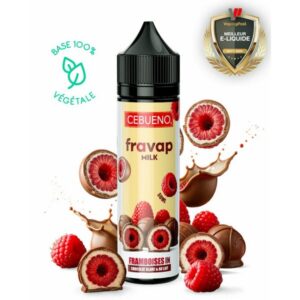 Boutique de e-liquide et e-cigarette à Bordeaux E-liquide CEBUENO FRAVAP MILK 50/50 - CDSLAB