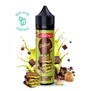 Boutique de e-liquide et e-cigarette à Bordeaux E-liquide CEBUENO CHOCOLAT DUBAÏ Chocovape 50/50 - CDSLAB