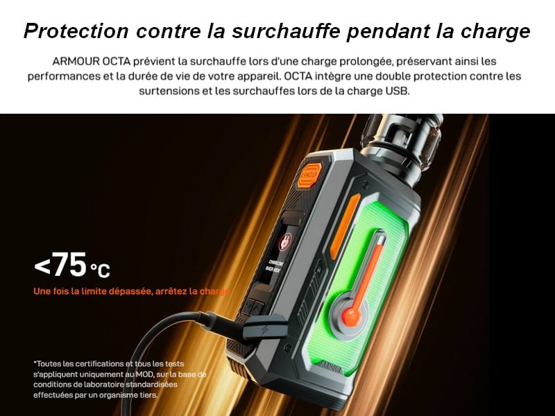 Kit Armour OCTA 220W - Vaporesso Kit Armour OCTA 220W - Vaporesso – Image 7